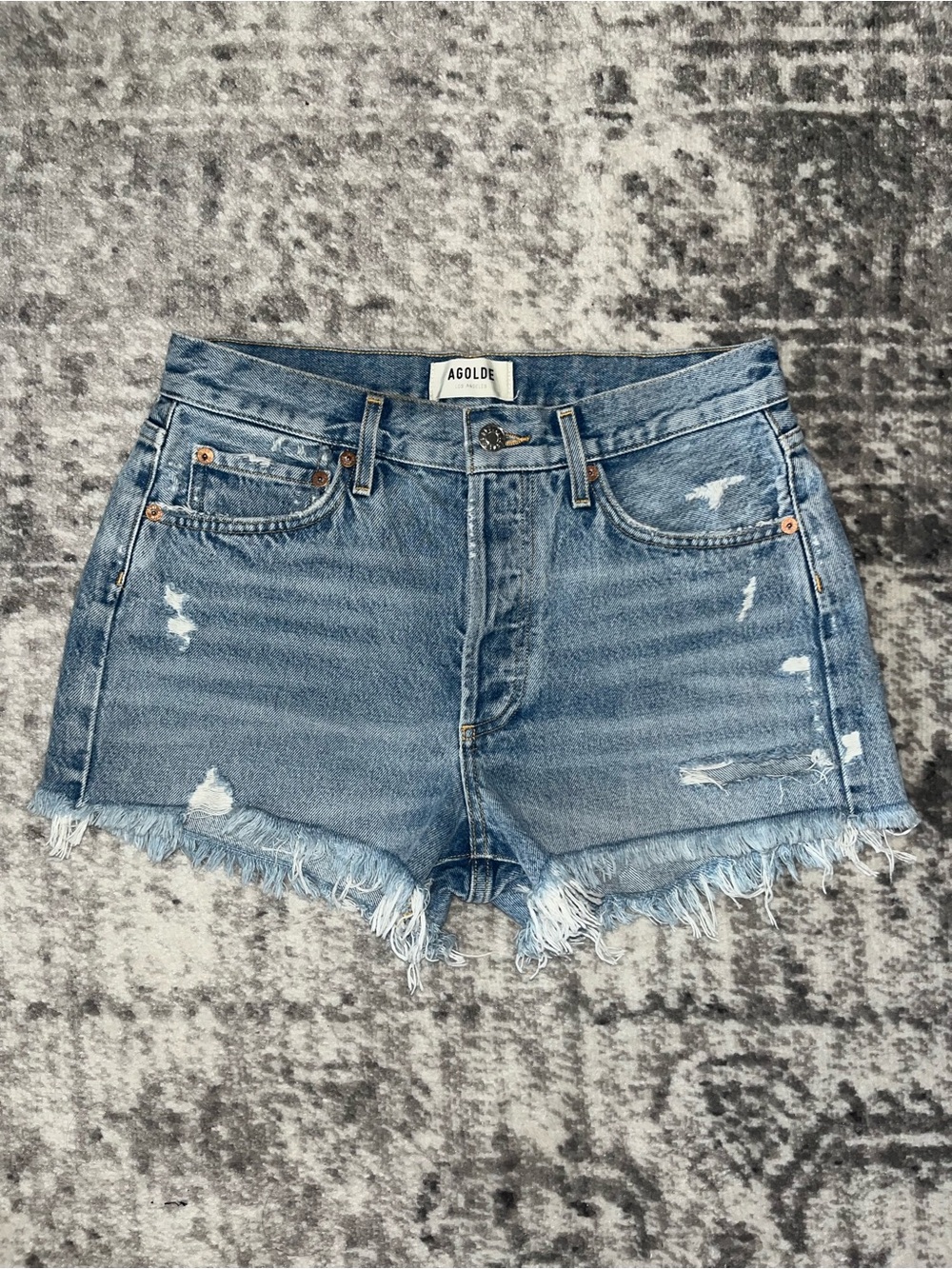 AGOLDE Parker Vintage Cut-Off Short